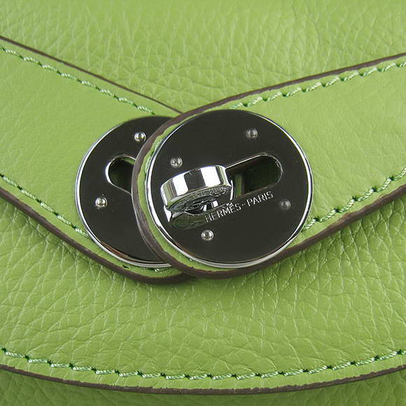 High Quality Replica Hermes Lindy 26CM Shoulder Bag Green - Click Image to Close